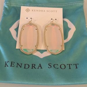 Kendra Scott Clear Iridescent Danielle Earrings
